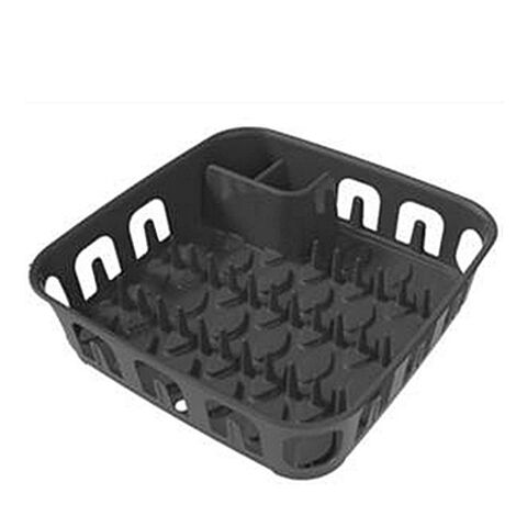 DISH RACK SQUARE ESSENTIALS DARK GREY