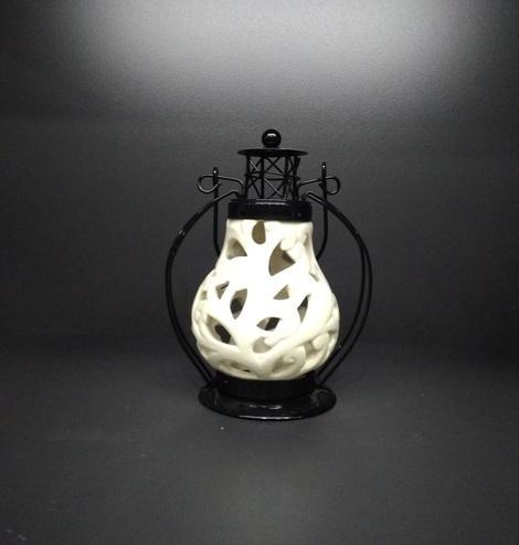 PORCELAIN METAL LAMP