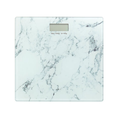 BATHROOM SCALES MARBLE DIGITAL MAXIMUM WEIGHT 150kg