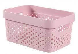 STORAGE BOX CURVER Infinity Dots 4.5 LT PINK