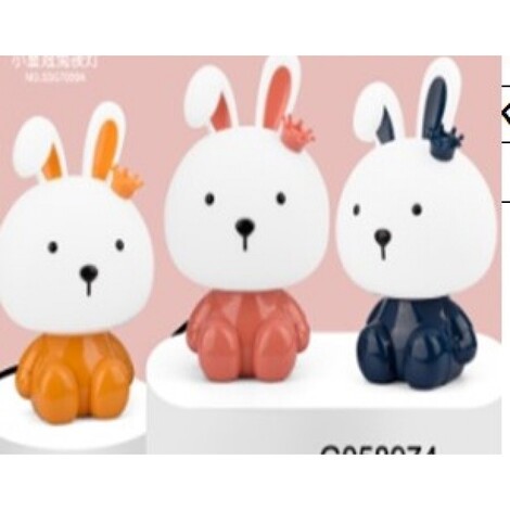 LED bunny light in 3 colors (1 PCS)