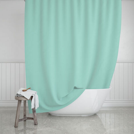 BATHROOM CURTAIN WATERPROOF POLYESTER 180x200cm GREEN