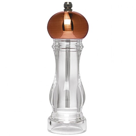 Acrylic pepper mill 16 cm