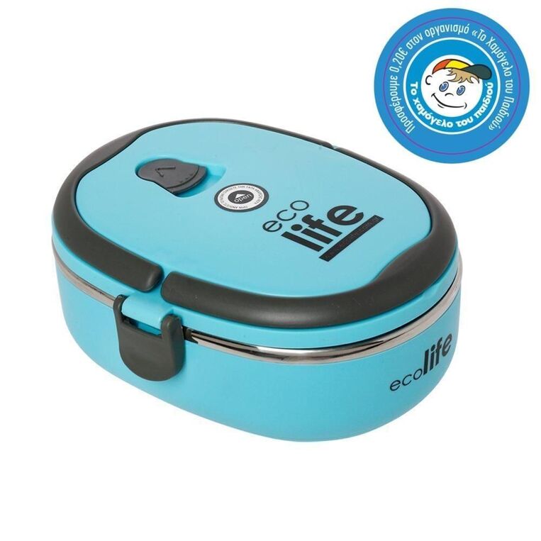 Blue Food Container Stainless Steel 800ml thermos