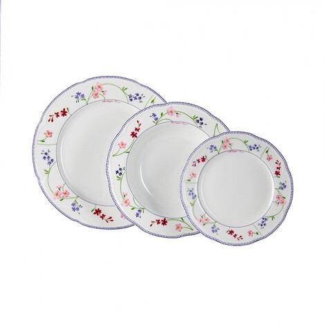 Dining set 72 pcs Lilium porcelain