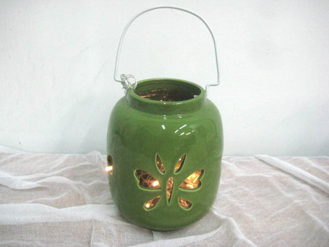 Large porcelain lantern