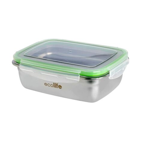 Stainless steel food container 850ml | single wall