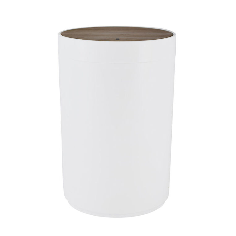 BAMBOO BATHROOM PAPER PLASTIC 5LT WITH PULSE WHITE LID