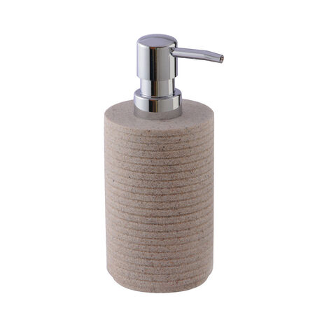 RESIN SOAP PUMP 280ml BEIGE