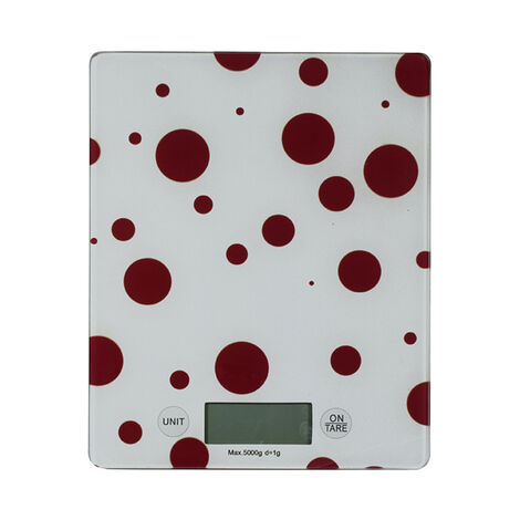 DOTS KITCHEN SCALES DIGITAL MAXIMUM WEIGHT 5KG