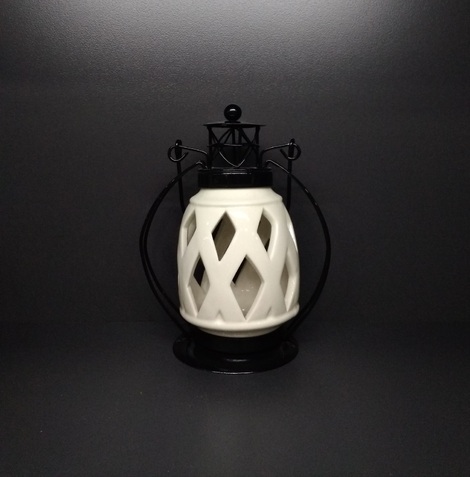 PORCELAIN METAL LAMP