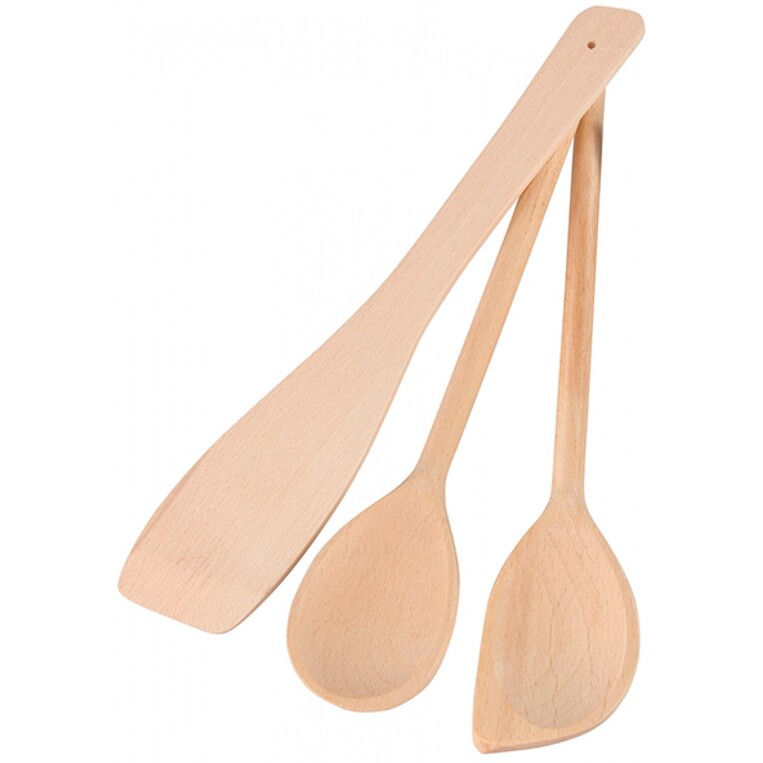 Wooden kitchen tools 3 pcs