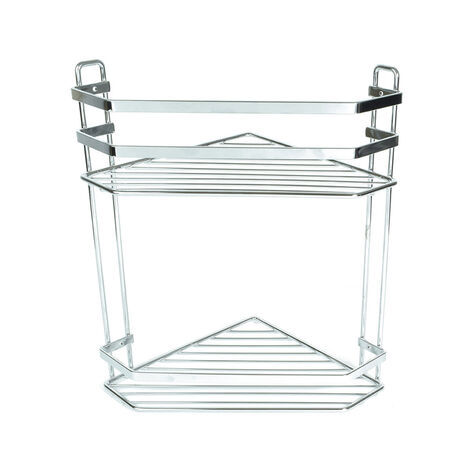 ELEGANT STAINLESS STEEL CORNER 2-SEAT 31.7X20CM INOX