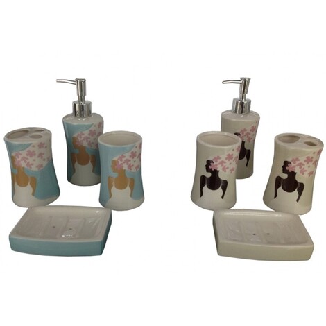 Bathroom set 4 pieces